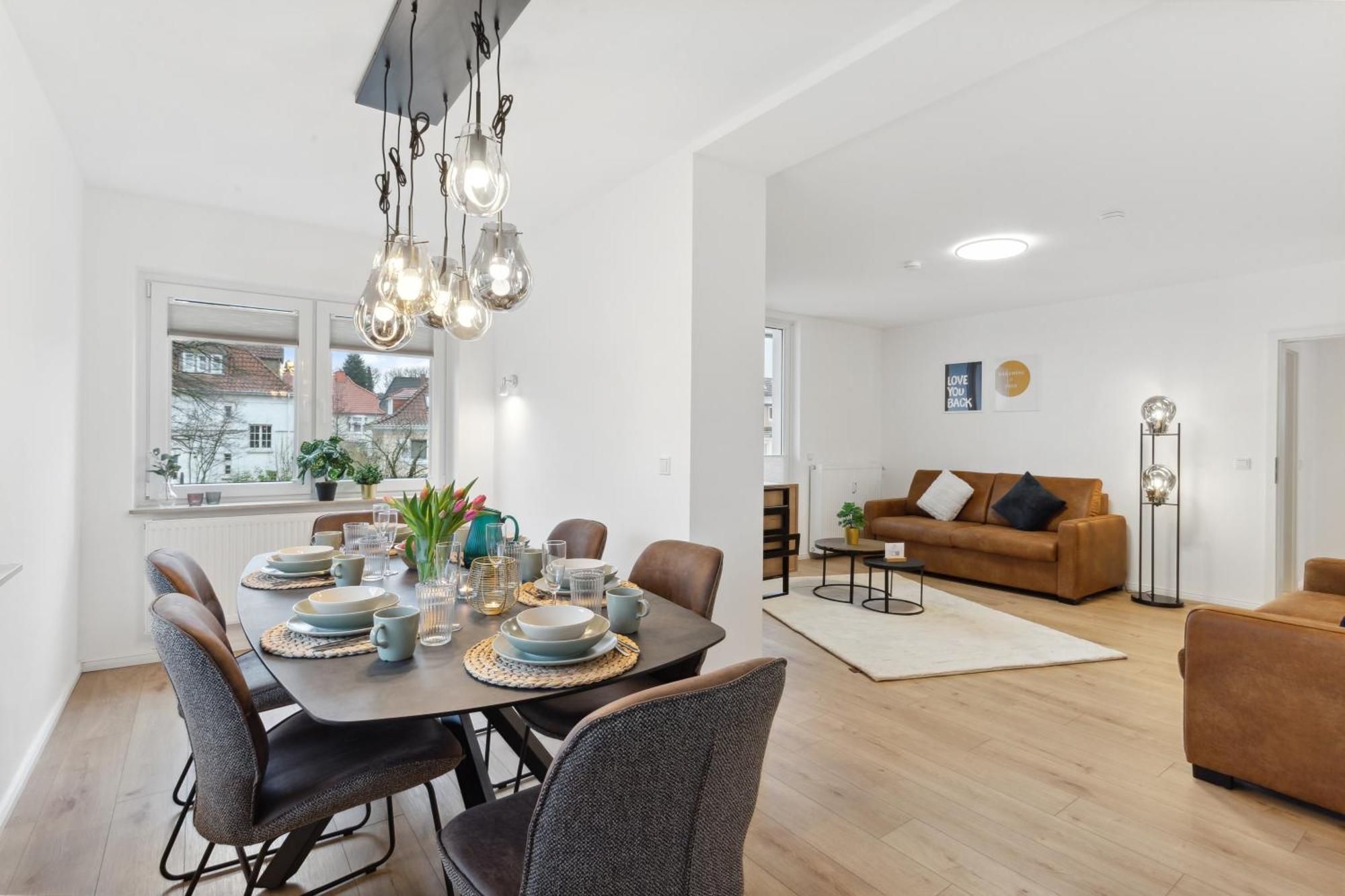Wohnliebe, Zentral, Klinik, Gop Variete-Theater, Langzeitaufenthalt Apartman Bad Oeynhausen Kültér fotó